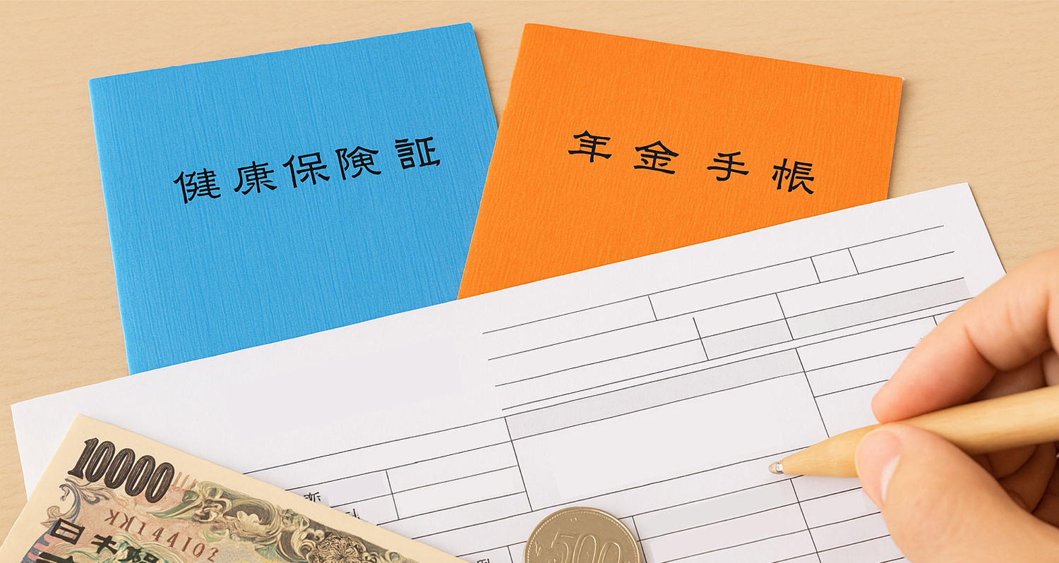 失業保険受給中の健康保険や年金の支払いはどうする？画像